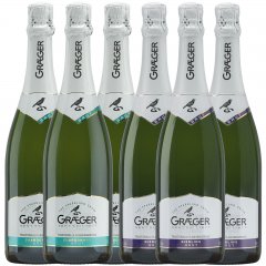 Graeger Sekt Rebsorten 6er Probierpaket