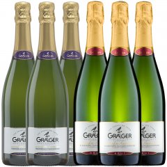 Graeger Sekt Sektkultur Traditionelle Flascheng�rung 6er Kennerpaket