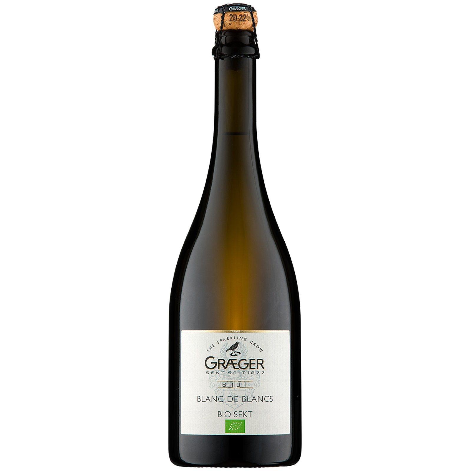 Graeger BIO Sekt Blanc de Blancs Brut 0,75l