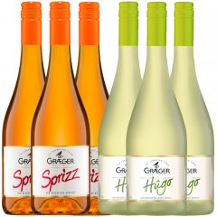 Graeger Hugo und Sprizz im Angebot im 6er Paket kaufen